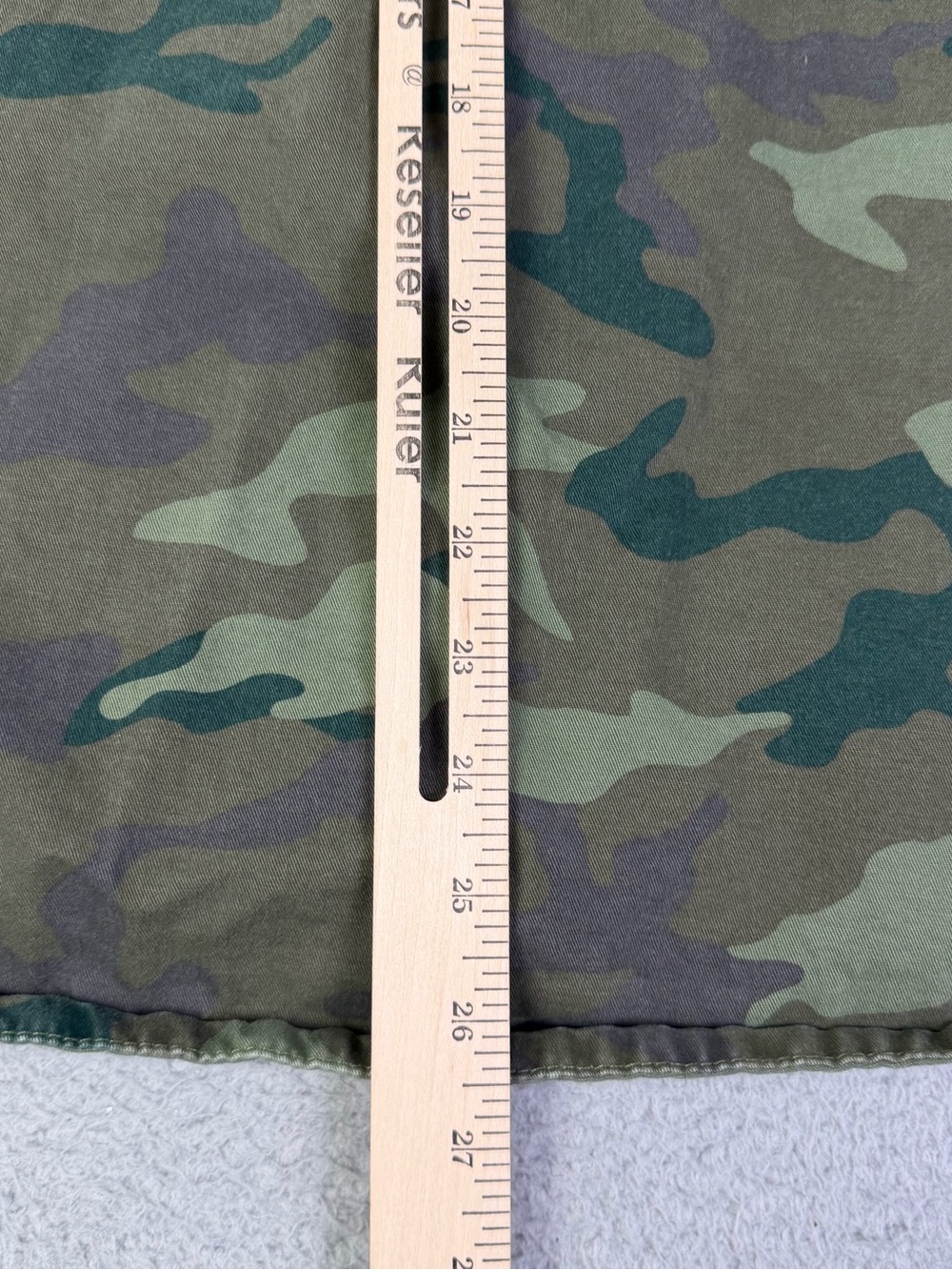 Gap Utility Shirt Shacket Womens XL Green Camo Button Outdoors Military  Y2K - Picture 6 of 11